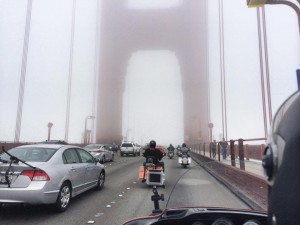 Golden Gate Bridge im Nebel