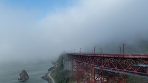 Golden Gate Bridge im Nebel